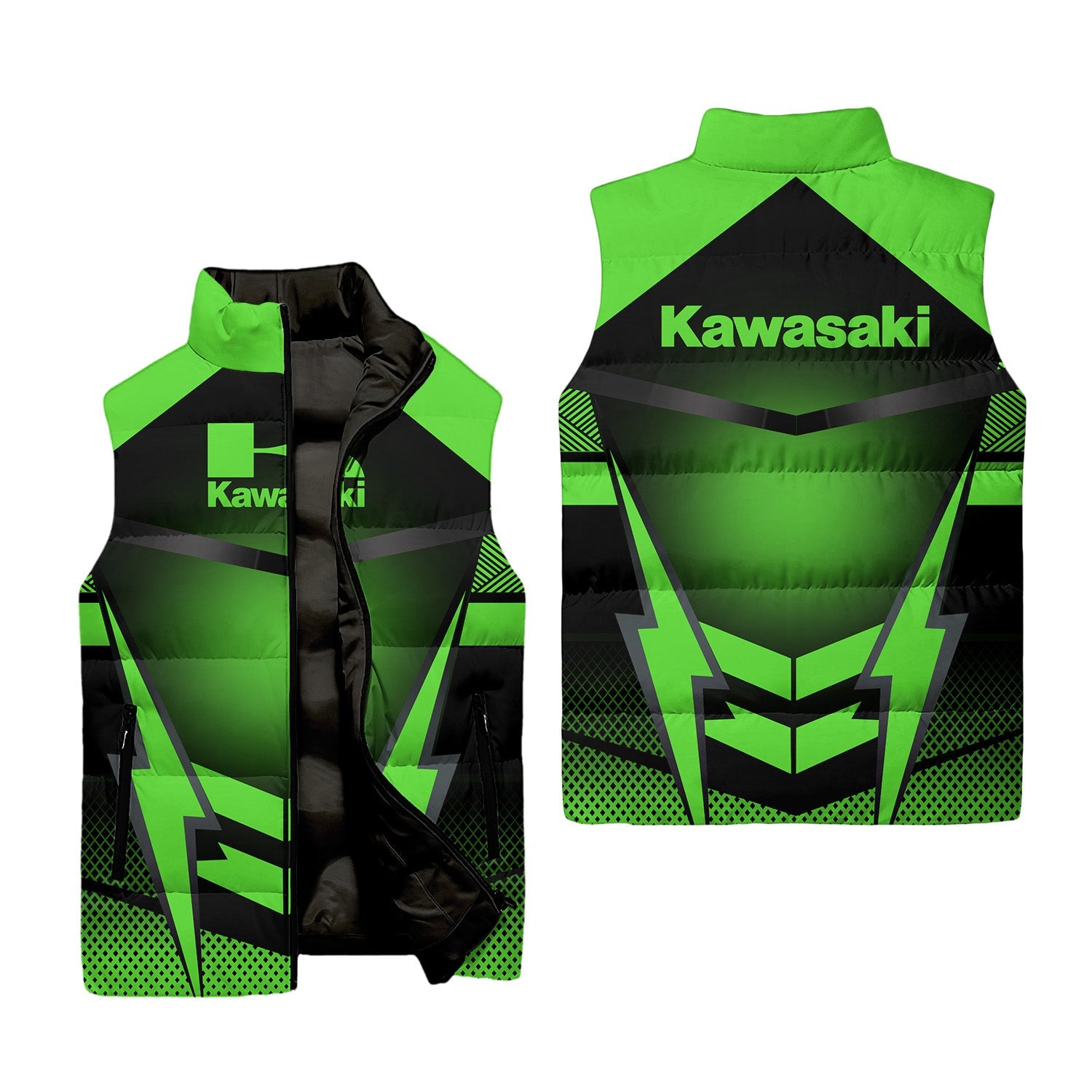 Kawasaki Sleeveless Puffer Jacket USPL896