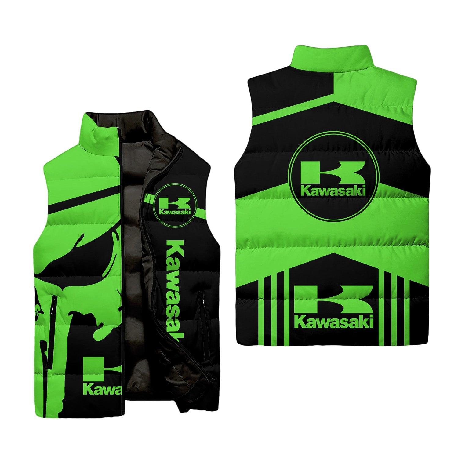 Kawasaki Sleeveless Puffer Jacket USPL894