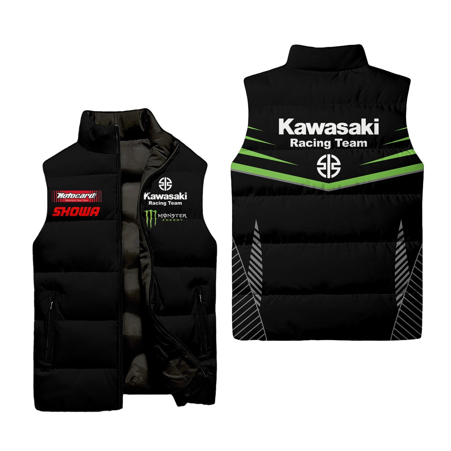 Kawasaki Sleeveless Puffer Jacket USPL877