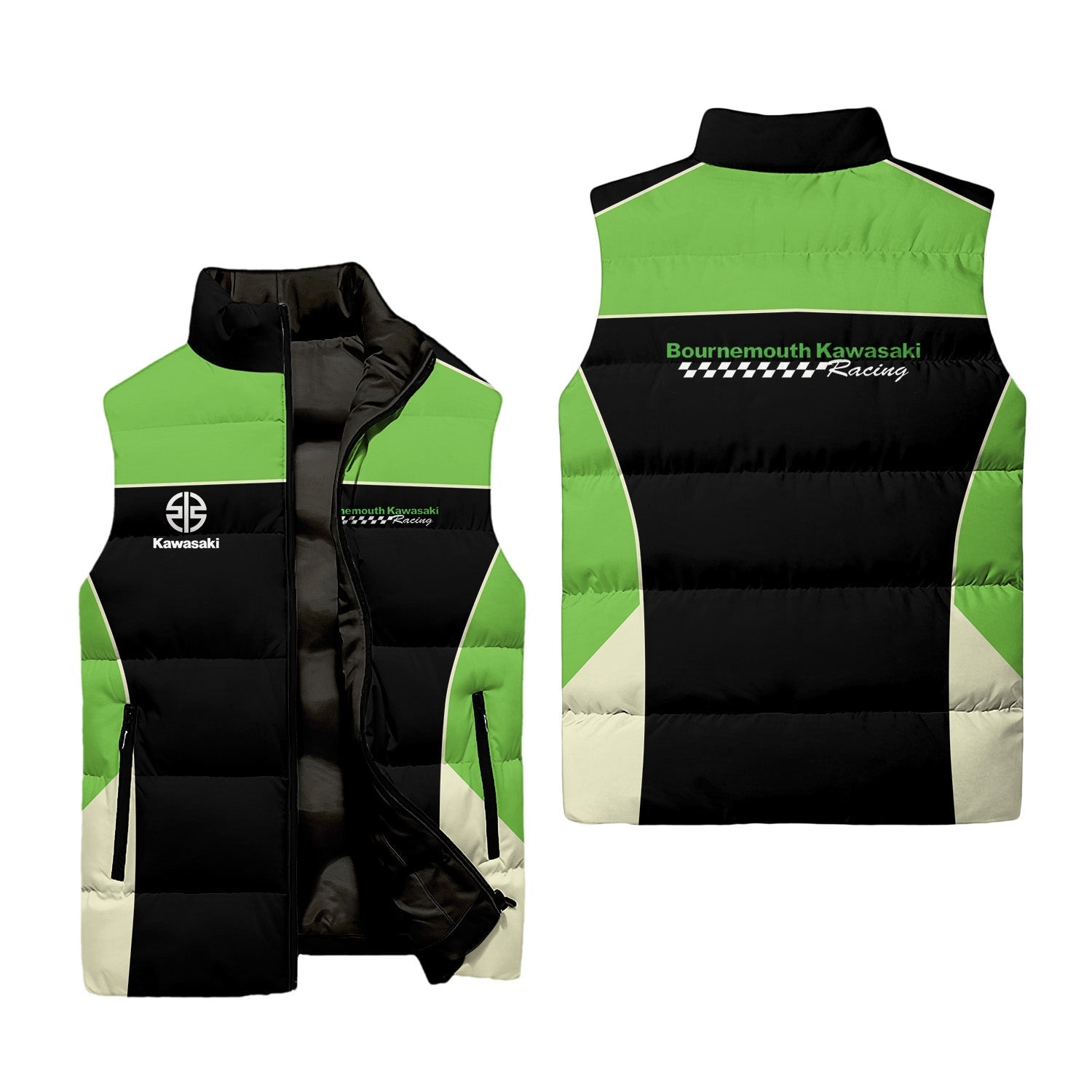 Kawasaki Sleeveless Puffer Jacket USPL878