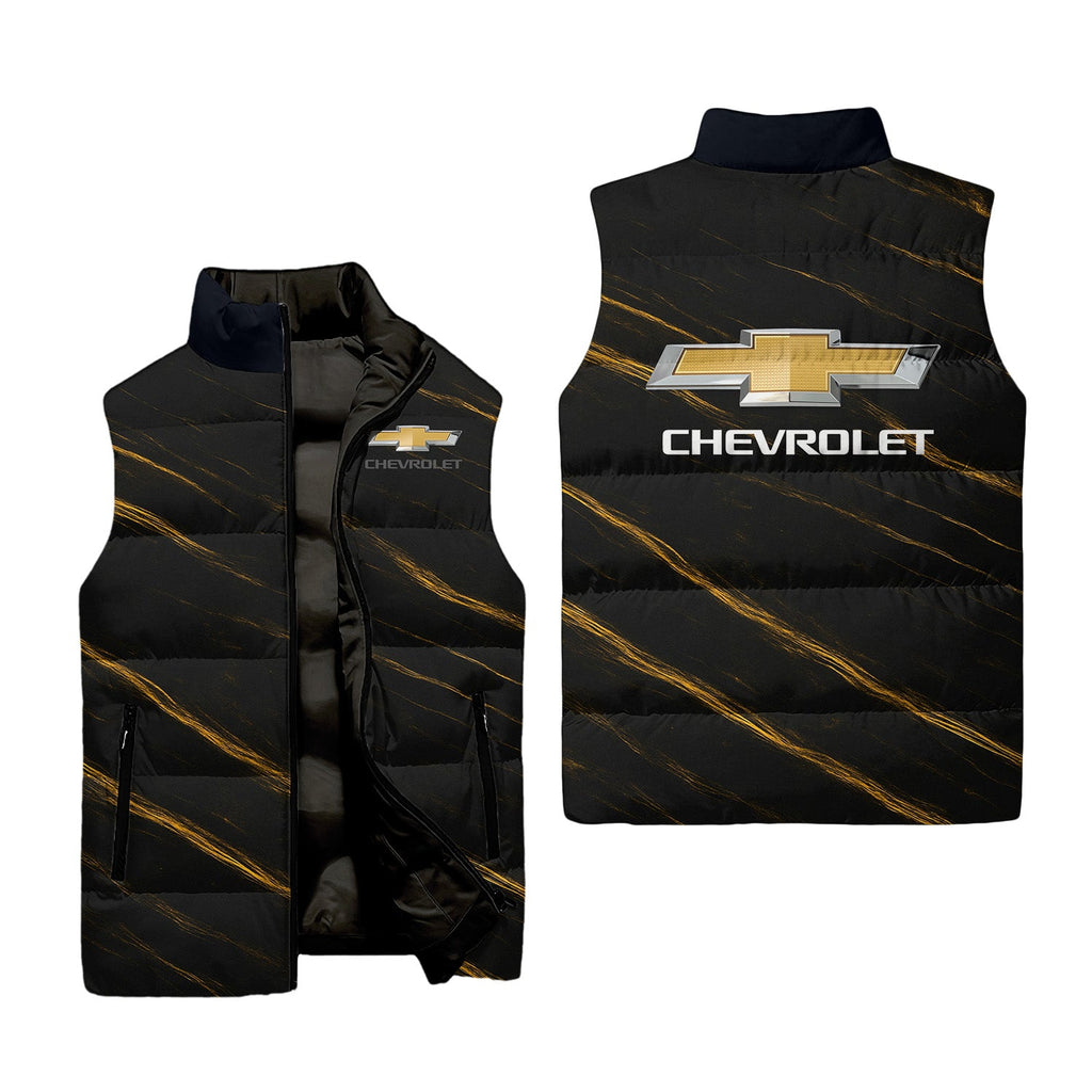 Chevrolet Sleeveless Puffer Jacket USPL1005