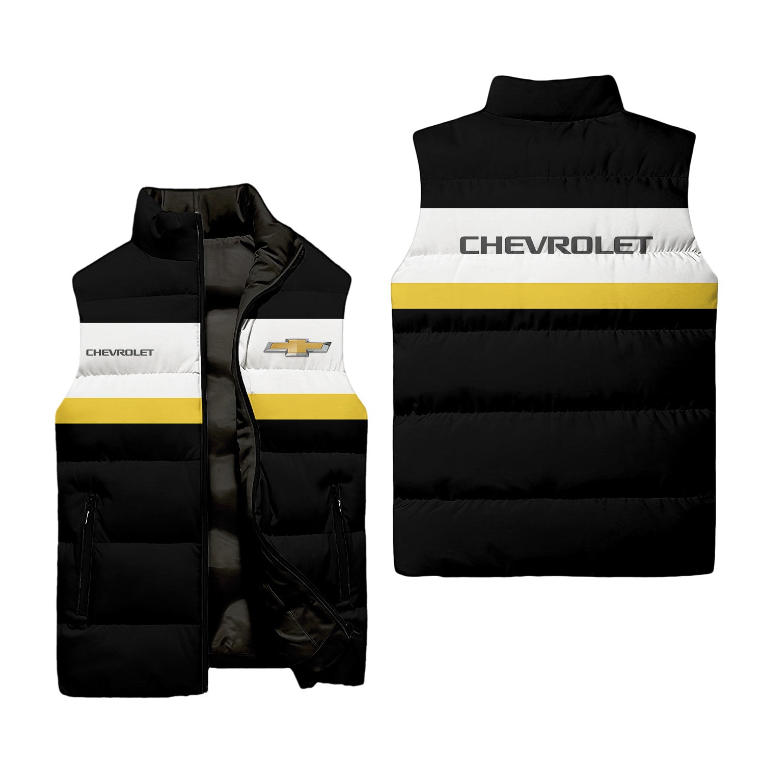 Chevrolet Sleeveless Puffer Jacket USPL1027