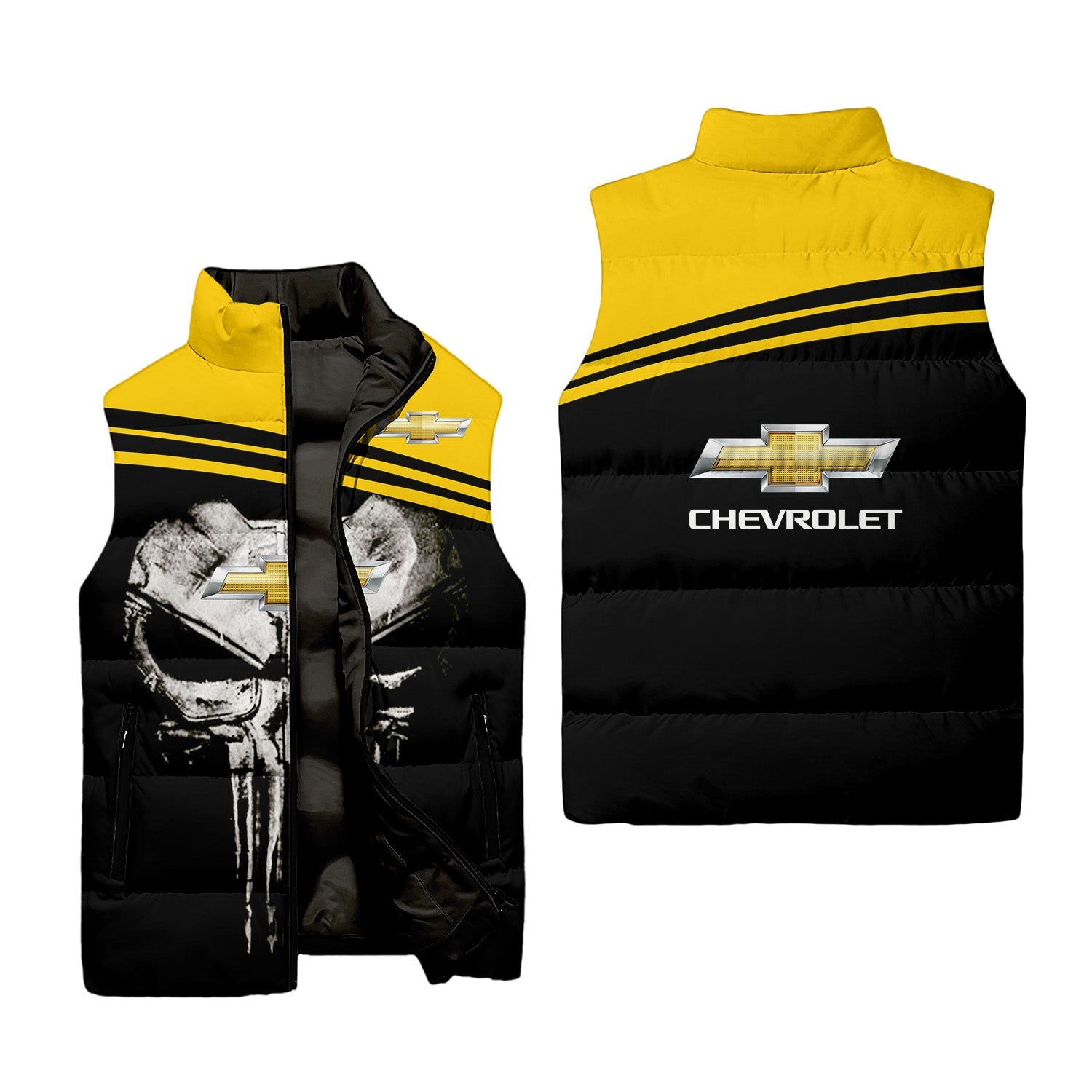 Chevrolet Sleeveless Puffer Jacket USPL991