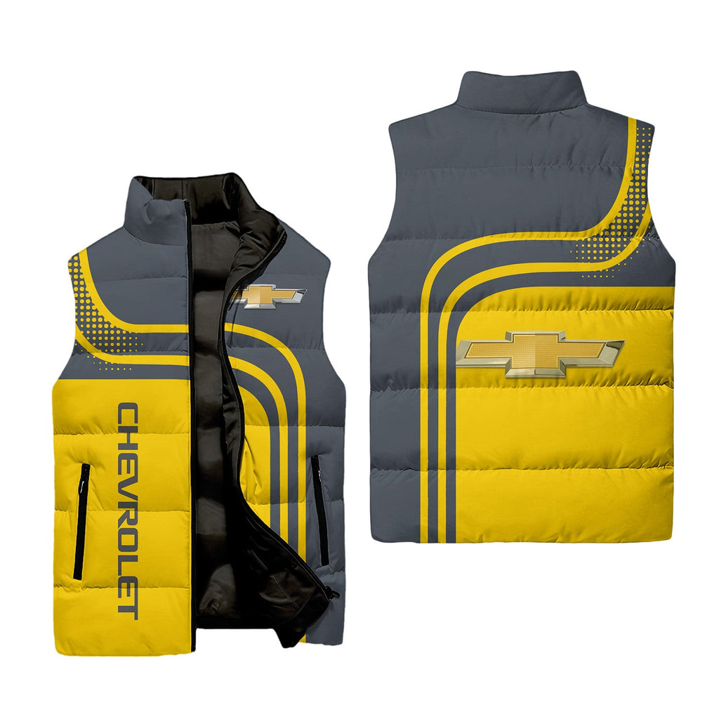 Chevrolet Sleeveless Puffer Jacket USPL1006