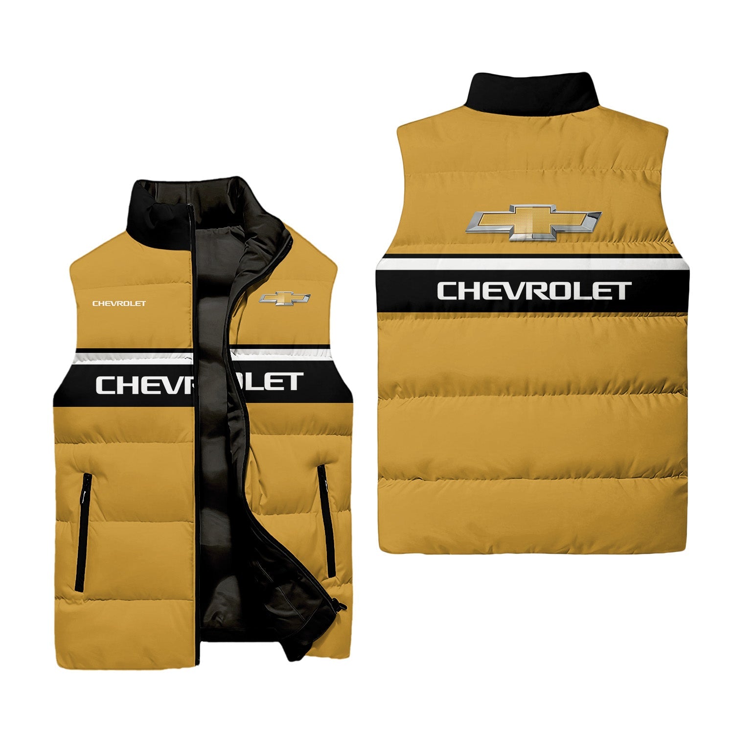 Chevrolet Sleeveless Puffer Jacket USPL1031