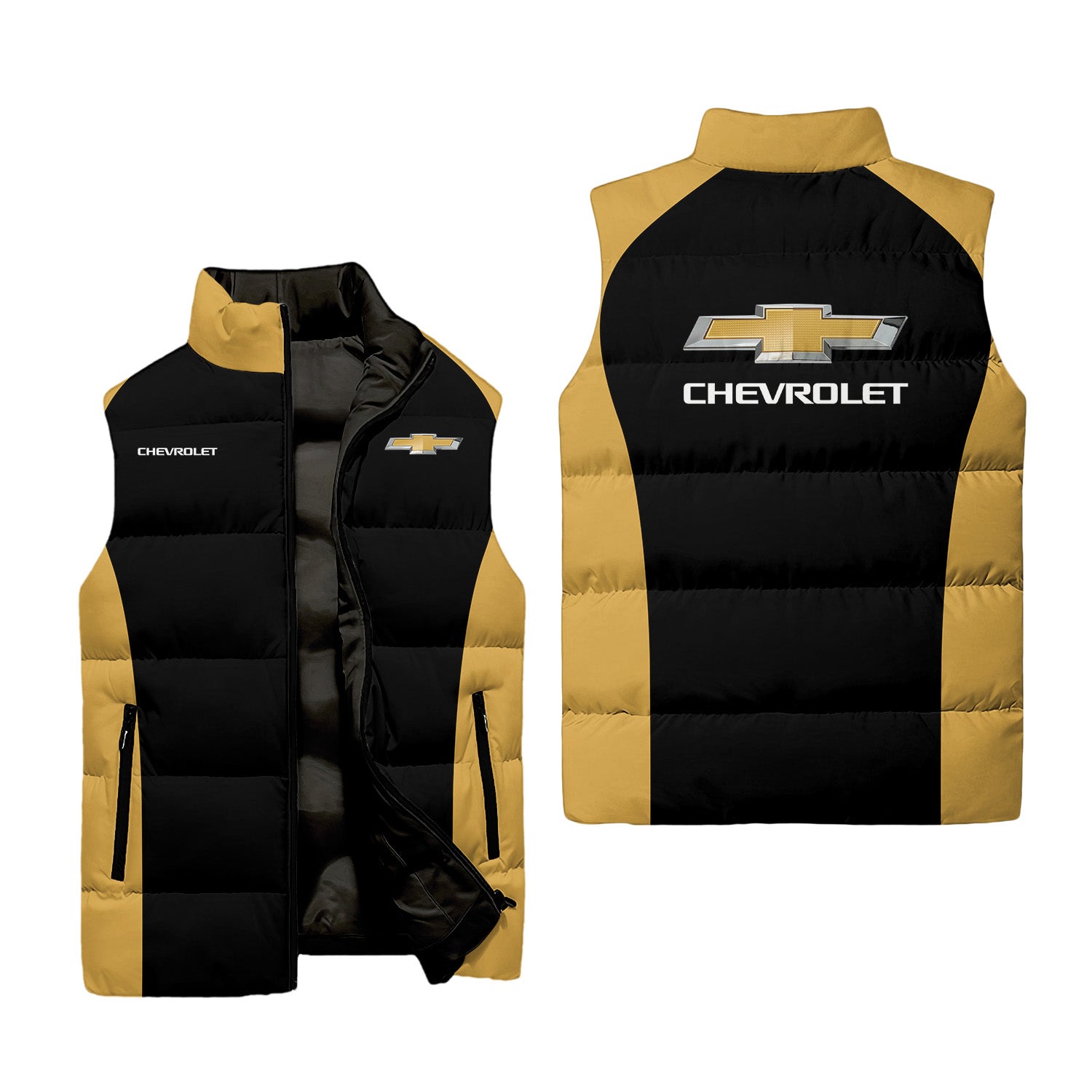 Chevrolet Sleeveless Puffer Jacket USPL1019
