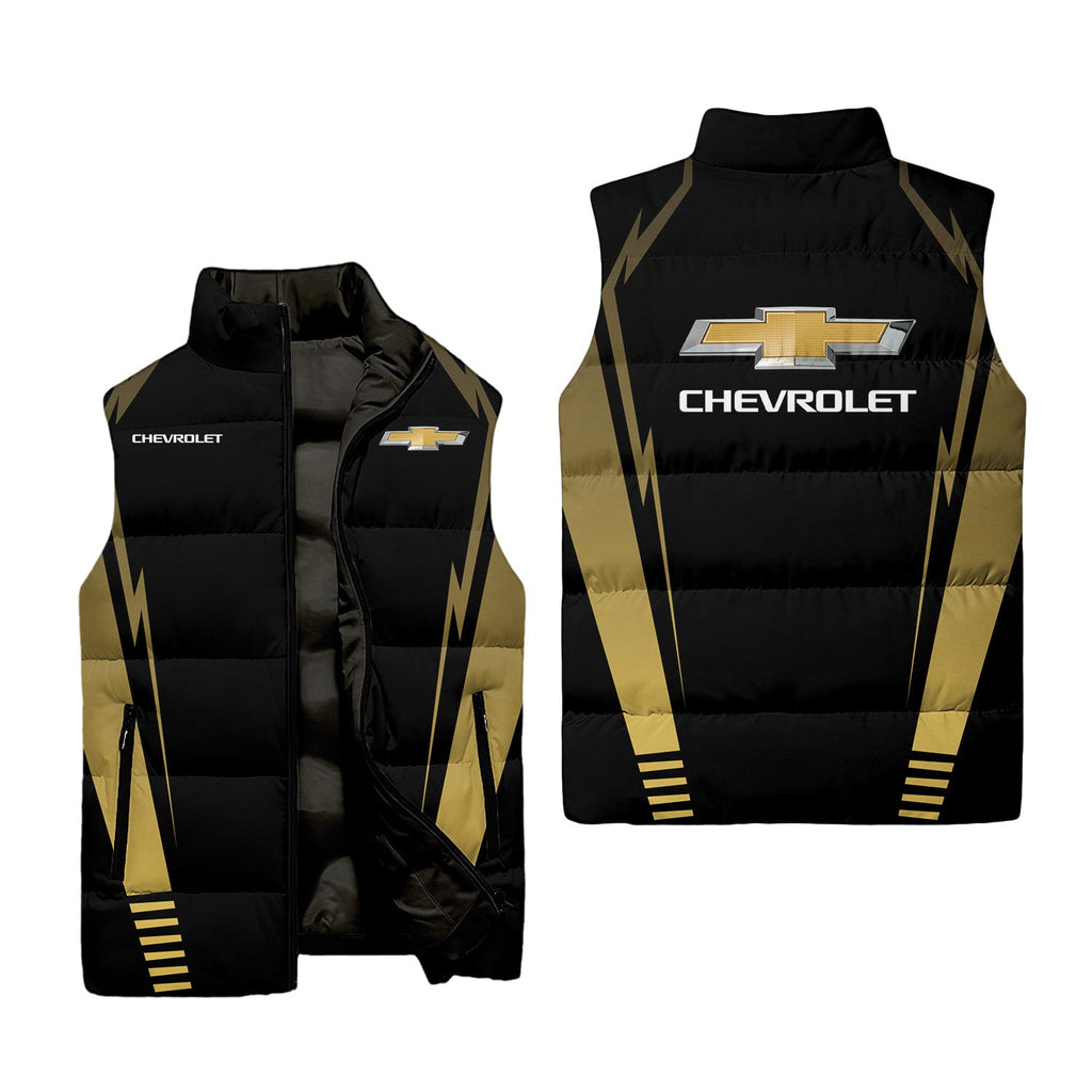 Chevrolet Sleeveless Puffer Jacket USPL1018