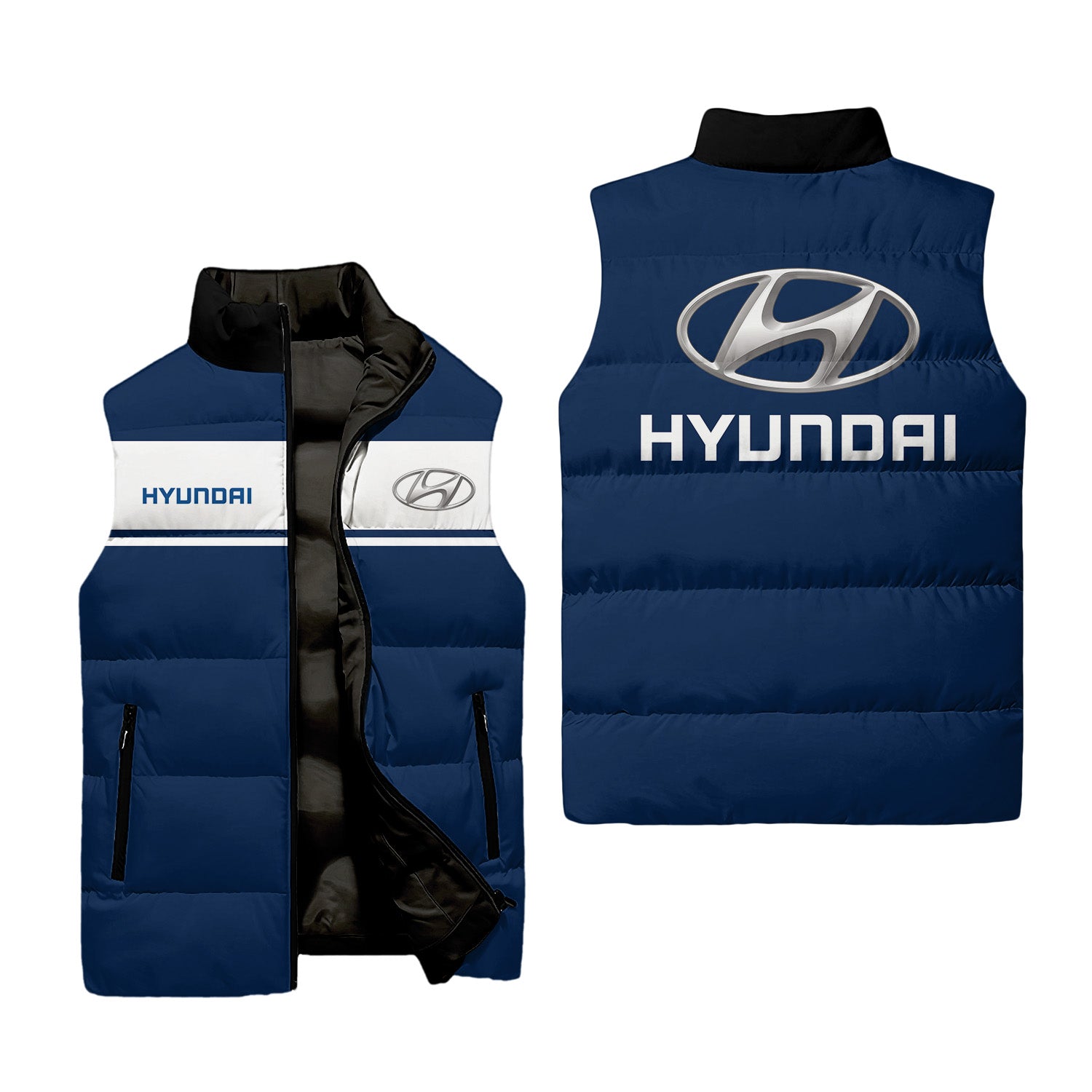 Hyundai Sleeveless Puffer Jacket USPL1203