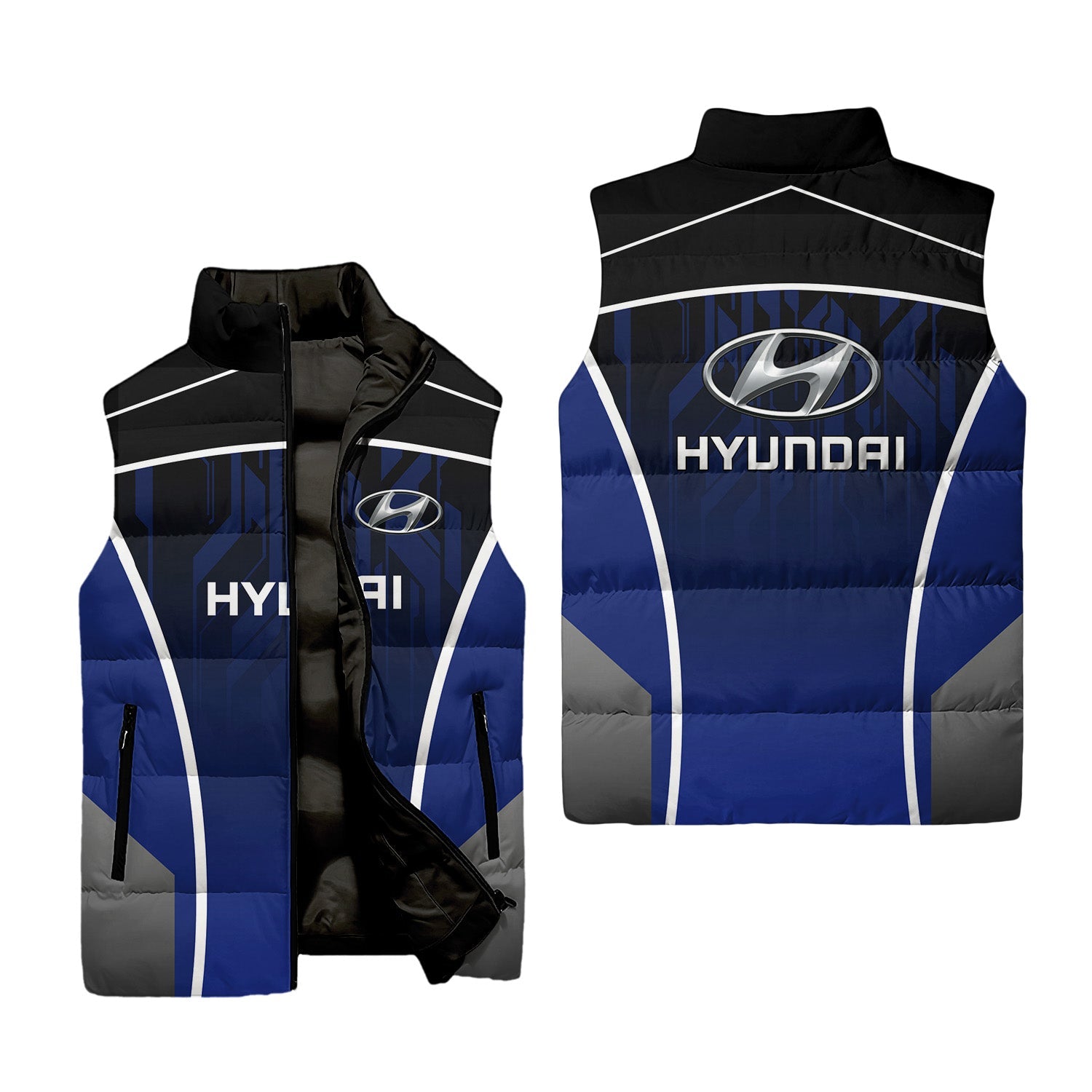 Hyundai Sleeveless Puffer Jacket USPL1215