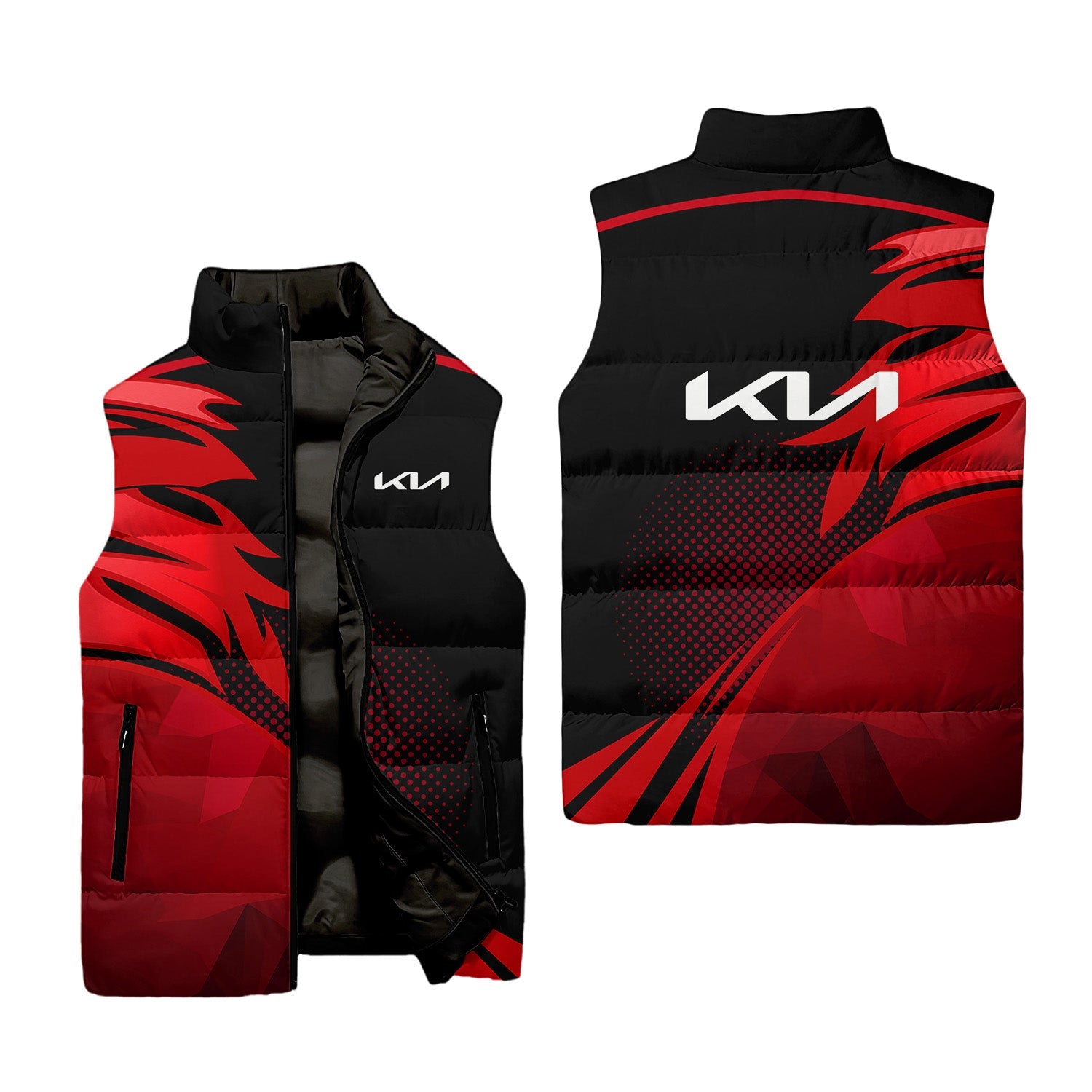 Kia Sleeveless Puffer Jacket USPL1256