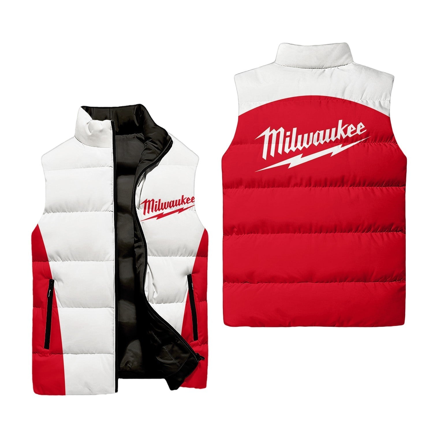 Milwaukee Sleeveless Puffer Jacket USPL1318