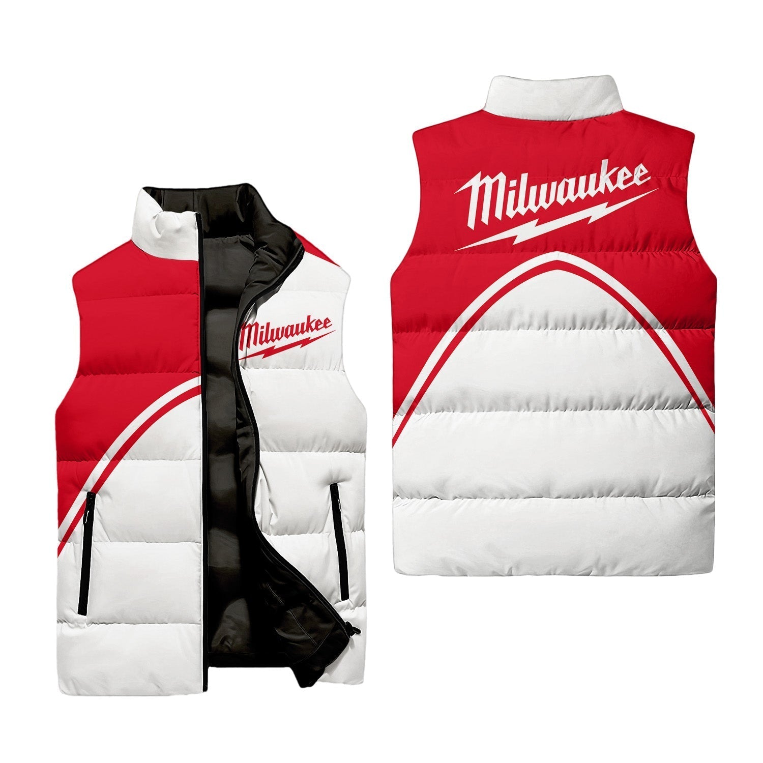 Milwaukee Sleeveless Puffer Jacket USPL1291
