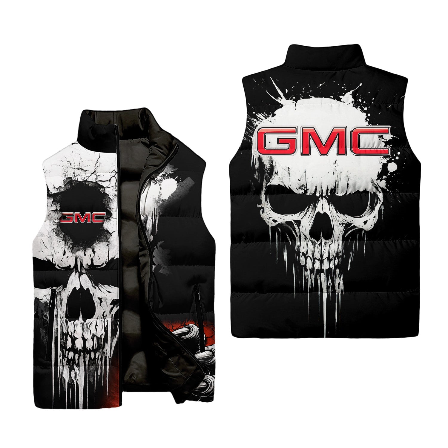 GMC Sleeveless Puffer Jacket USPL1483