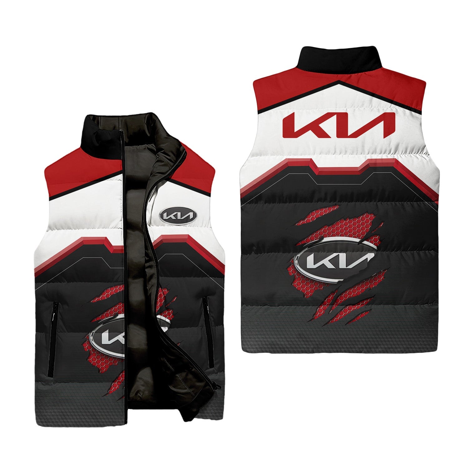 Kia Sleeveless Puffer Jacket USPL1264