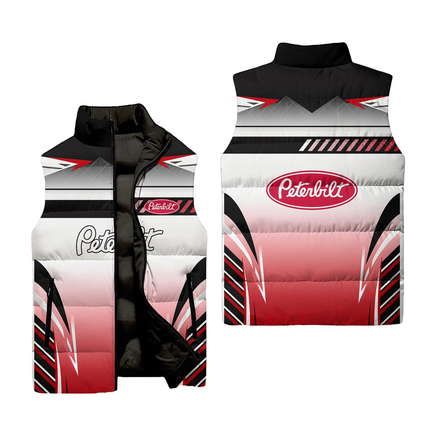 Peterbilt Sleeveless Puffer Jacket USPL1742
