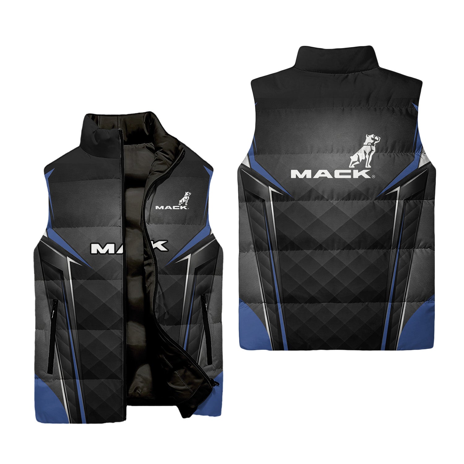 Mack Trucks Sleeveless Puffer Jacket USPL1839