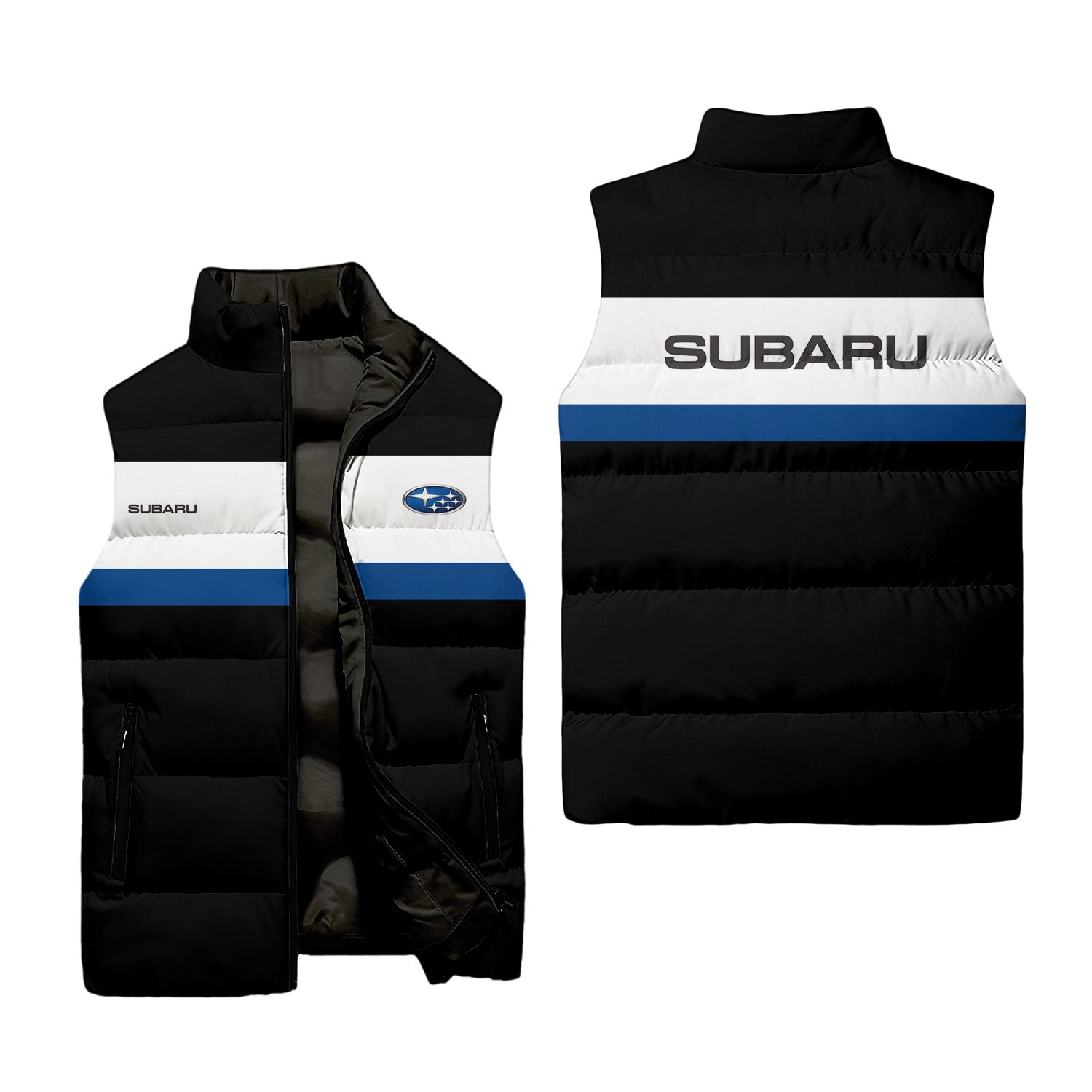 Subaru Sleeveless Puffer Jacket USPL979