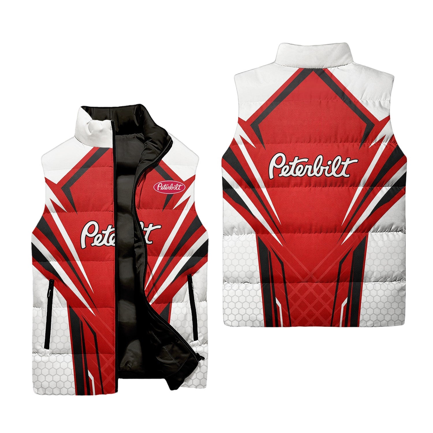 Peterbilt Sleeveless Puffer Jacket USPL1738
