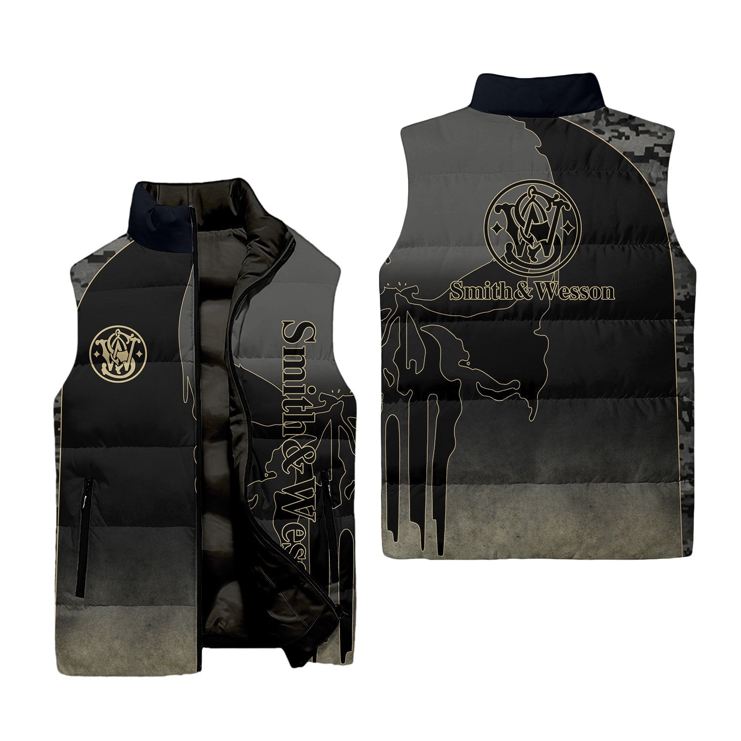 Smith & Wesson Sleeveless Puffer Jacket USPL2161