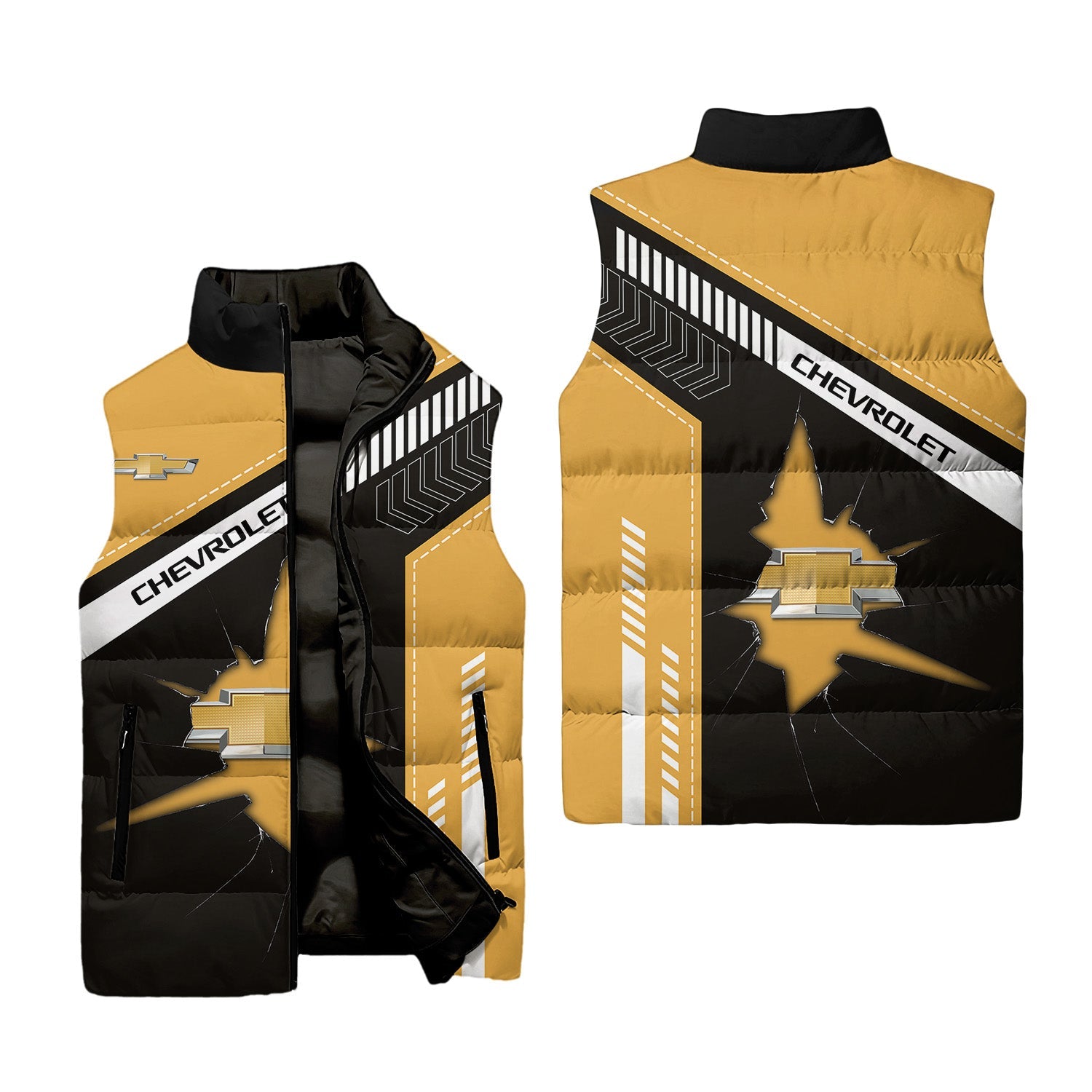 Chevrolet Sleeveless Puffer Jacket USPL1000
