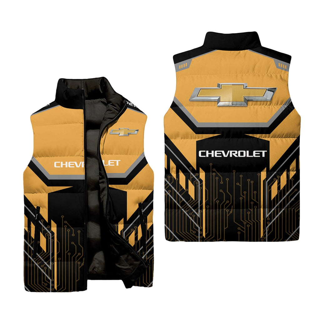 Chevrolet Sleeveless Puffer Jacket USPL995