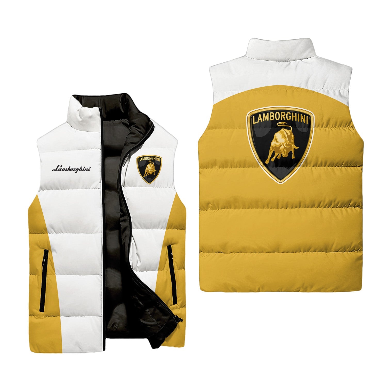 Lamborghini Sleeveless Puffer Jacket USPL727