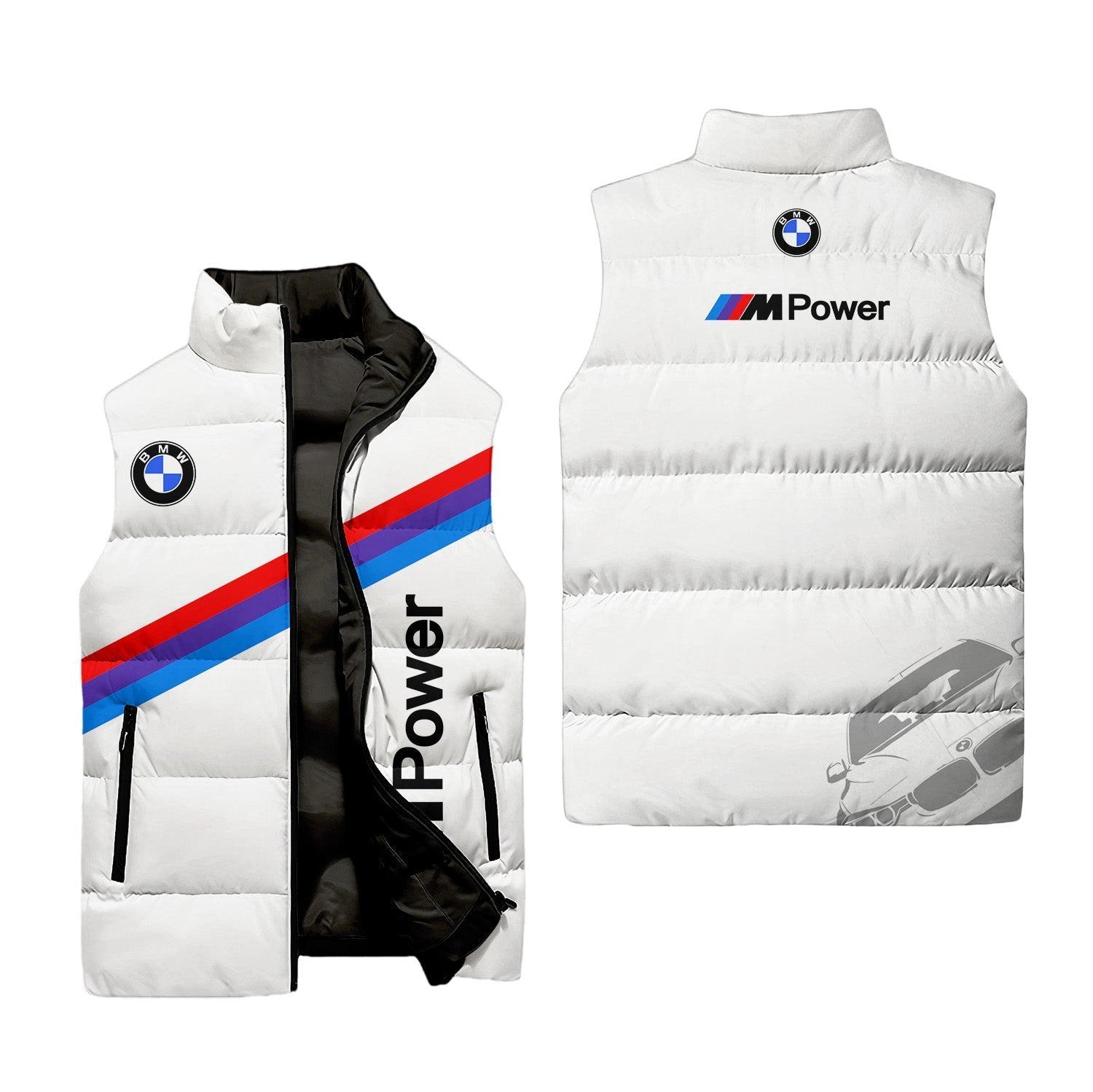 BMW Sleeveless Puffer Jacket USPL541