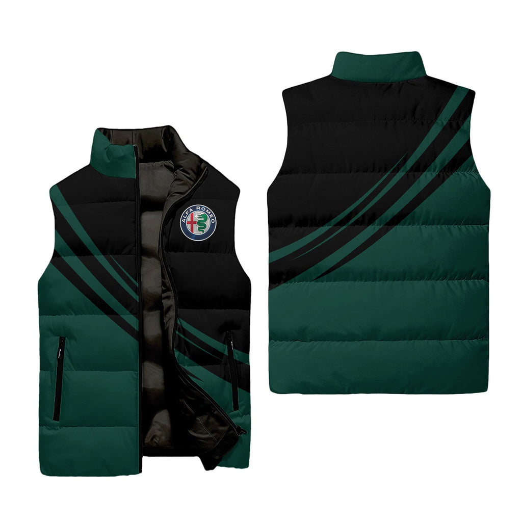 Alfa Romeo Sleeveless Puffer Jacket USPL607