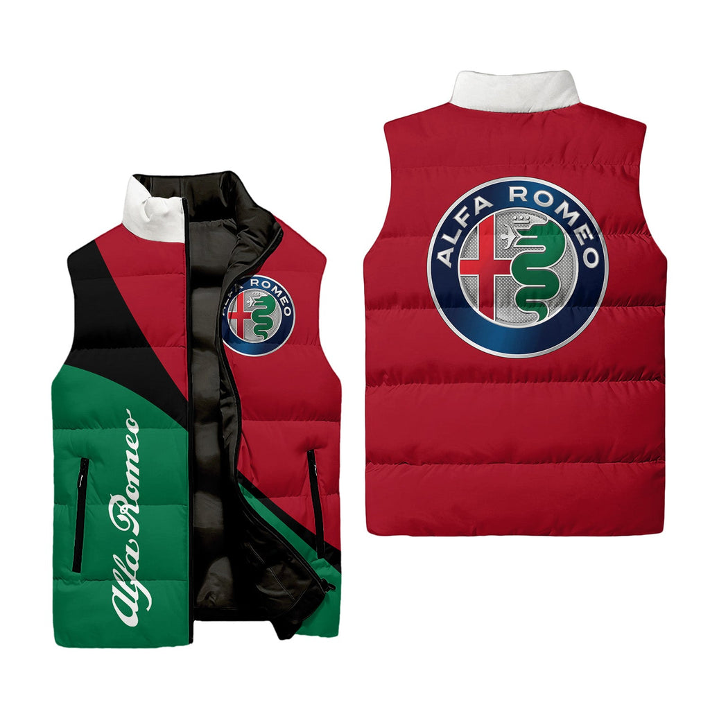Alfa Romeo Sleeveless Puffer Jacket USPL622