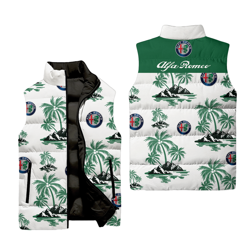 Alfa Romeo Sleeveless Puffer Jacket USPL608