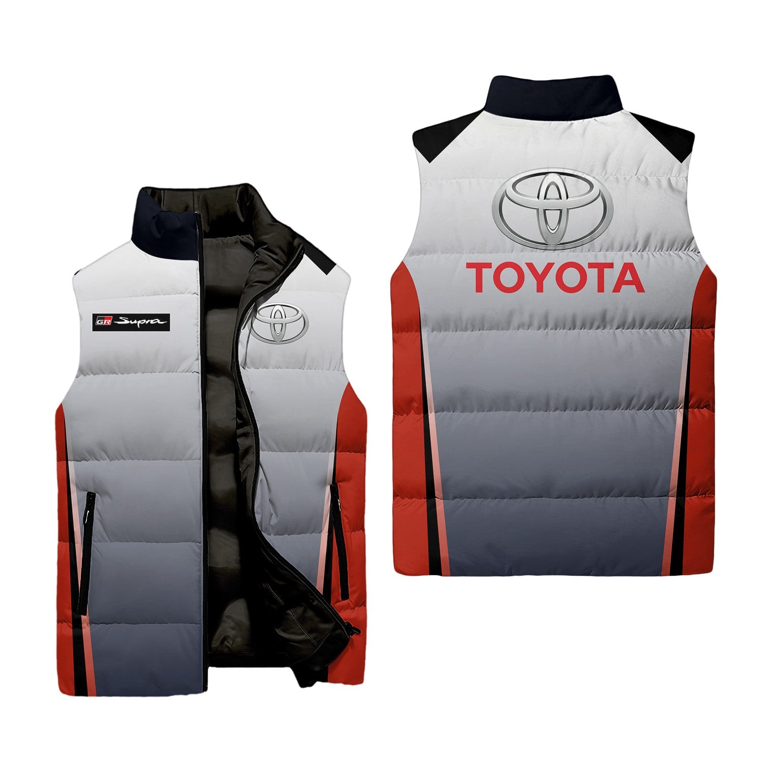 Toyota Sleeveless Puffer Jacket USPL810