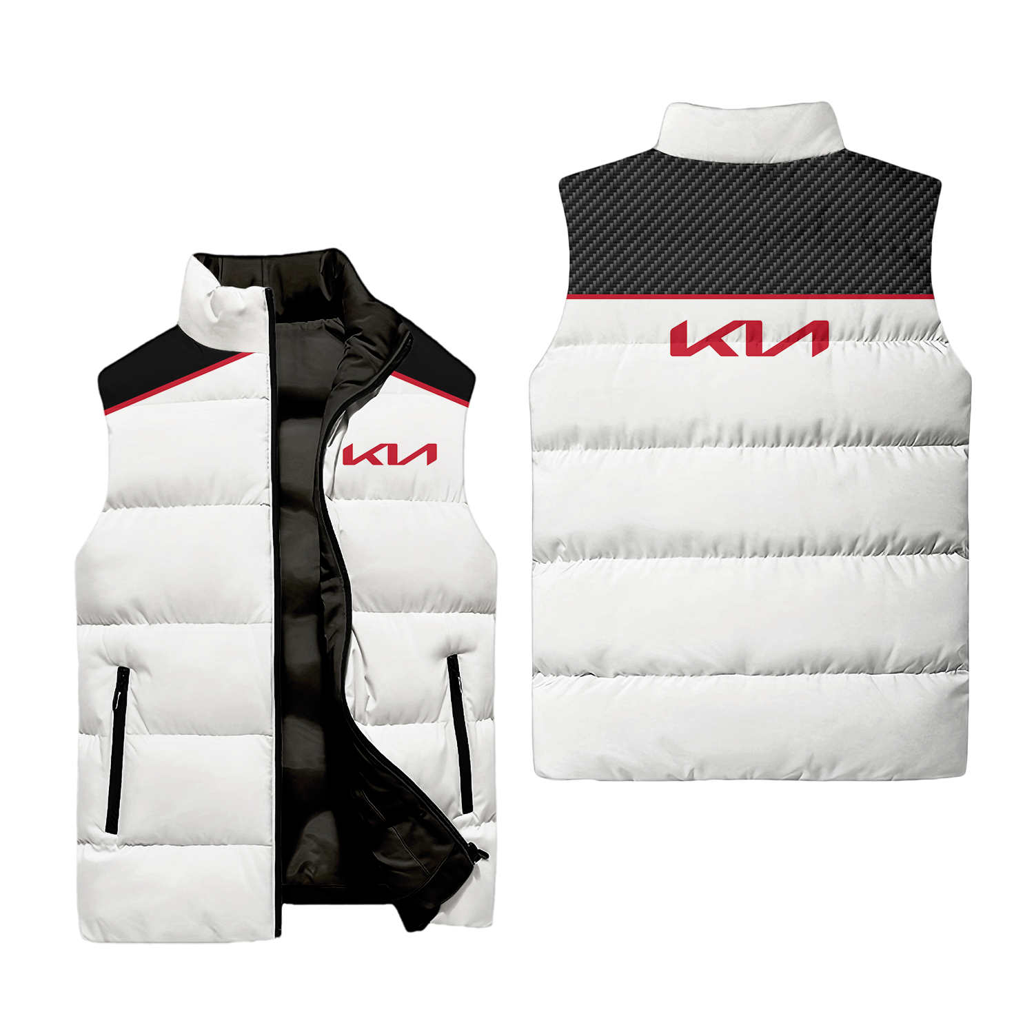 Kia Sleeveless Puffer Jacket USPL1273