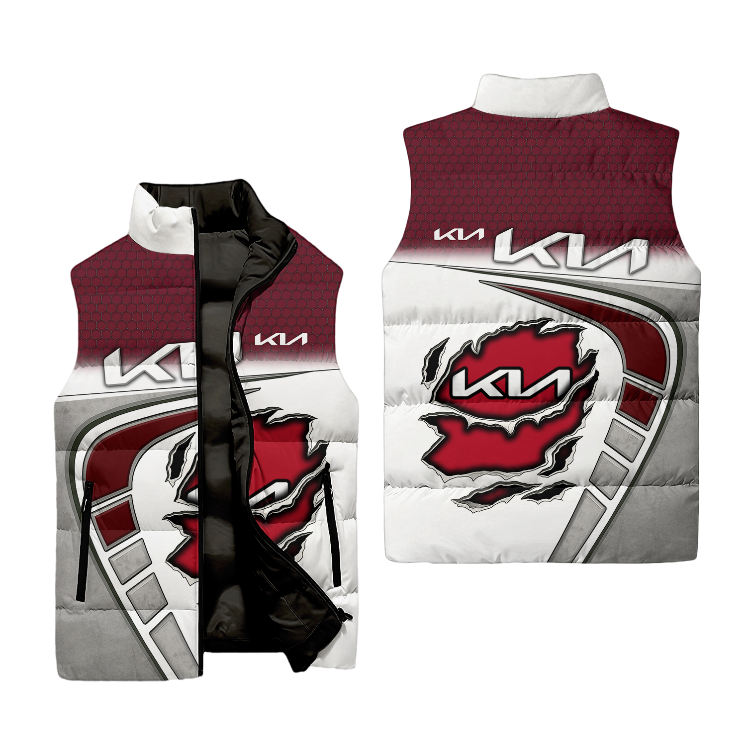 Kia Sleeveless Puffer Jacket USPL1263