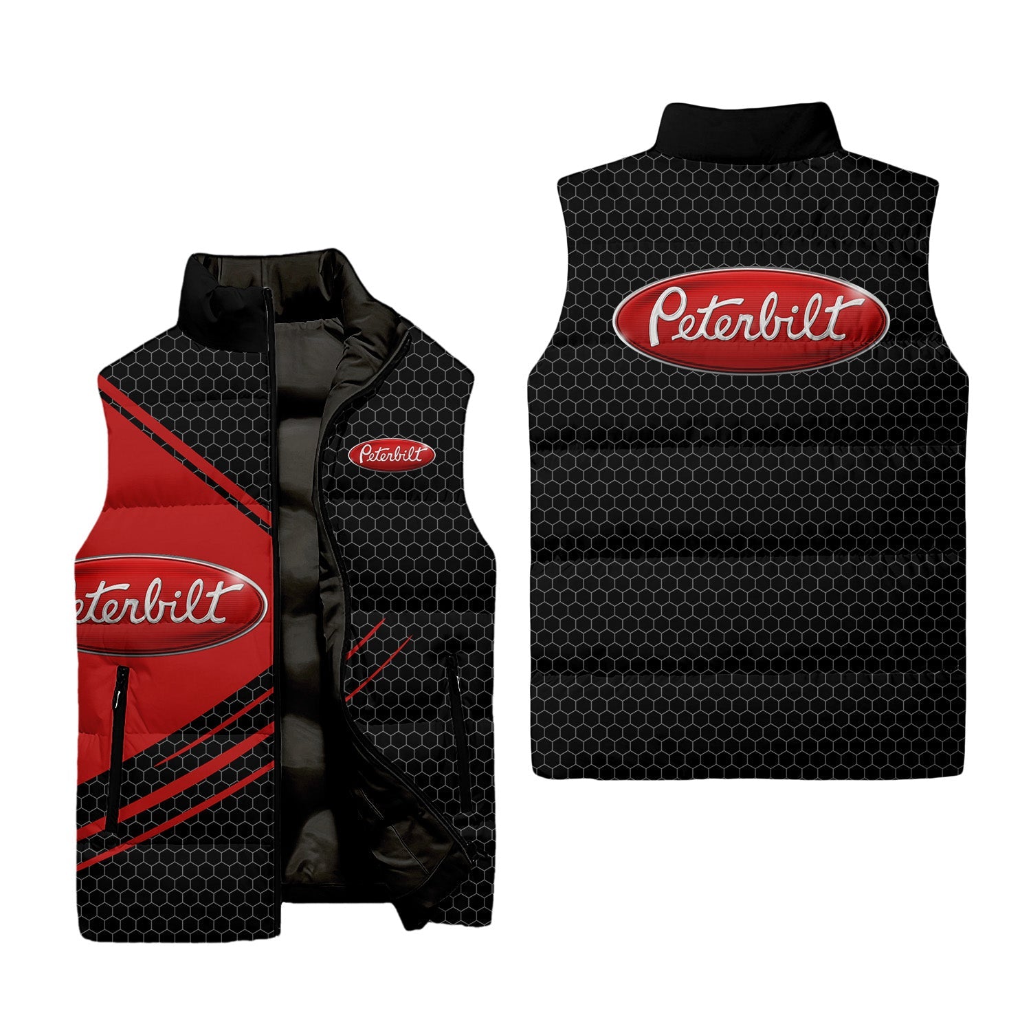 Peterbilt Sleeveless Puffer Jacket USPL1731