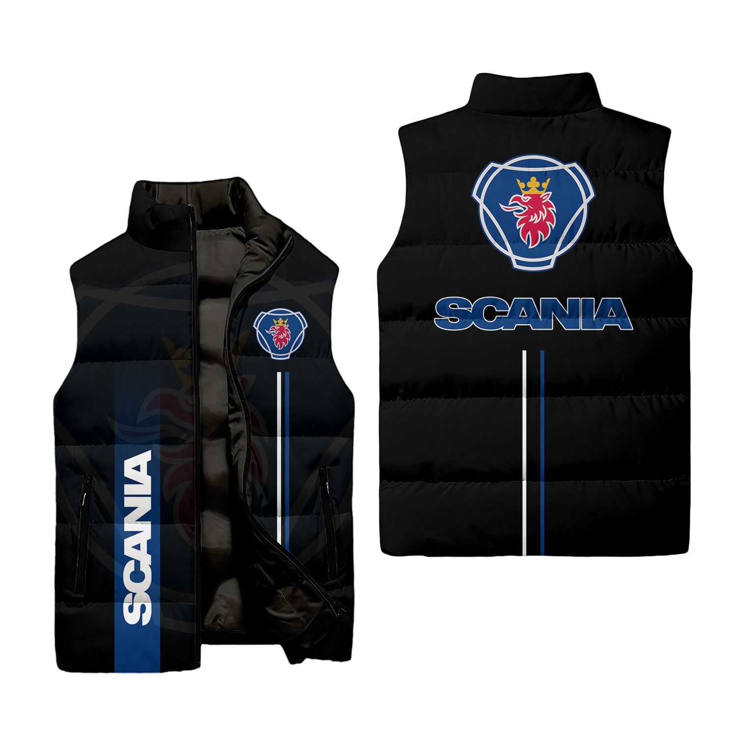 Scania Sleeveless Puffer Jacket USPL1590