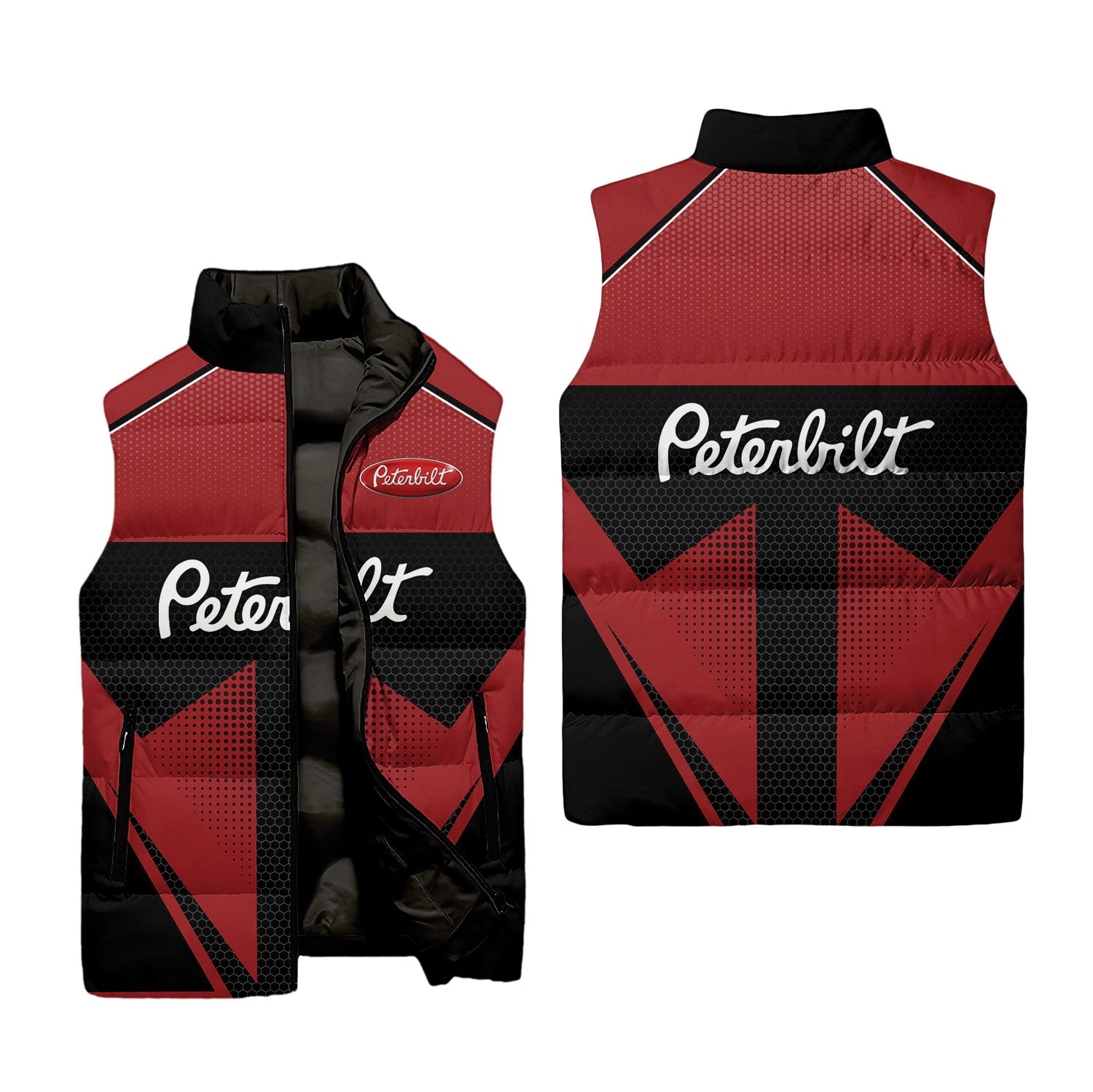 Peterbilt Sleeveless Puffer Jacket USPL1740