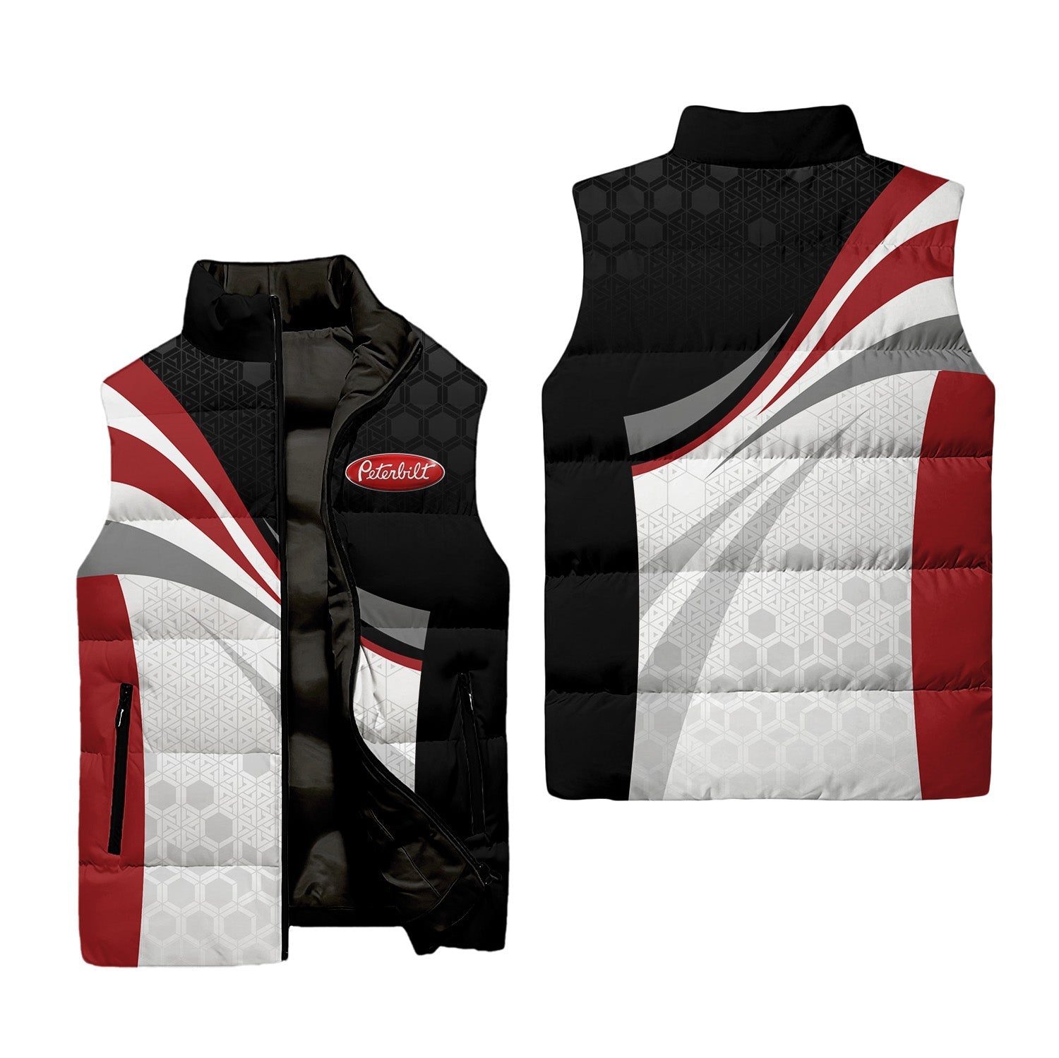 Peterbilt Sleeveless Puffer Jacket USPL1746