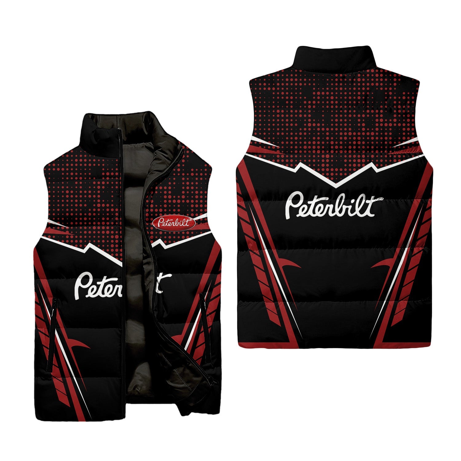 Peterbilt Sleeveless Puffer Jacket USPL1747