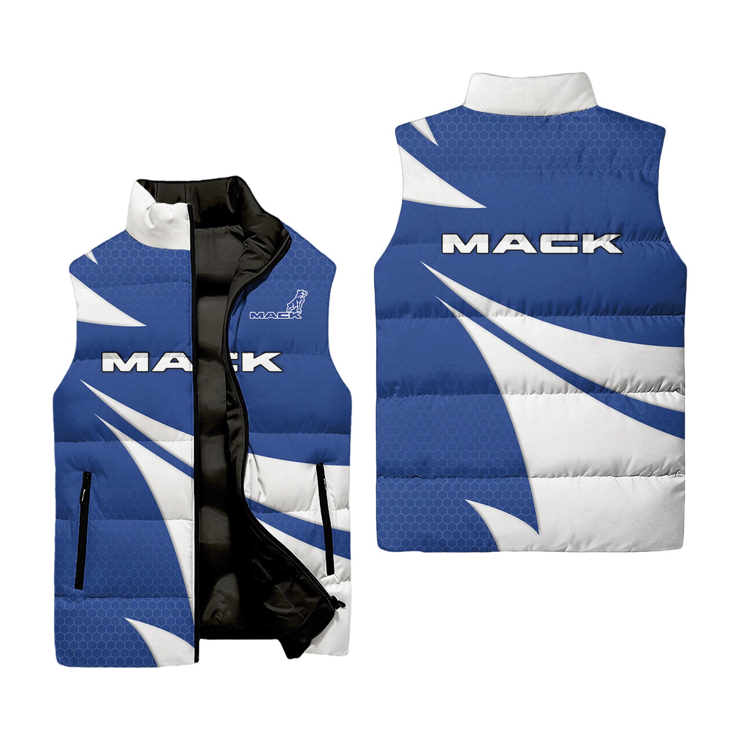 Mack Trucks Sleeveless Puffer Jacket USPL1842
