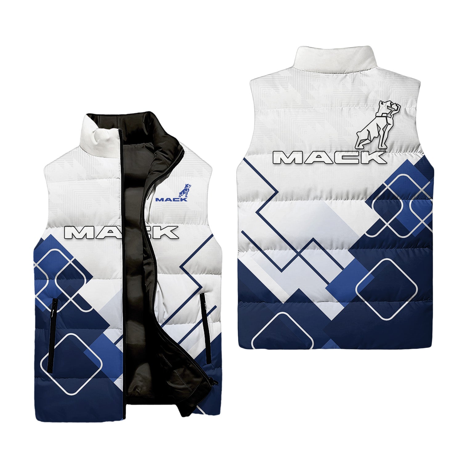 Mack Trucks Sleeveless Puffer Jacket USPL1843