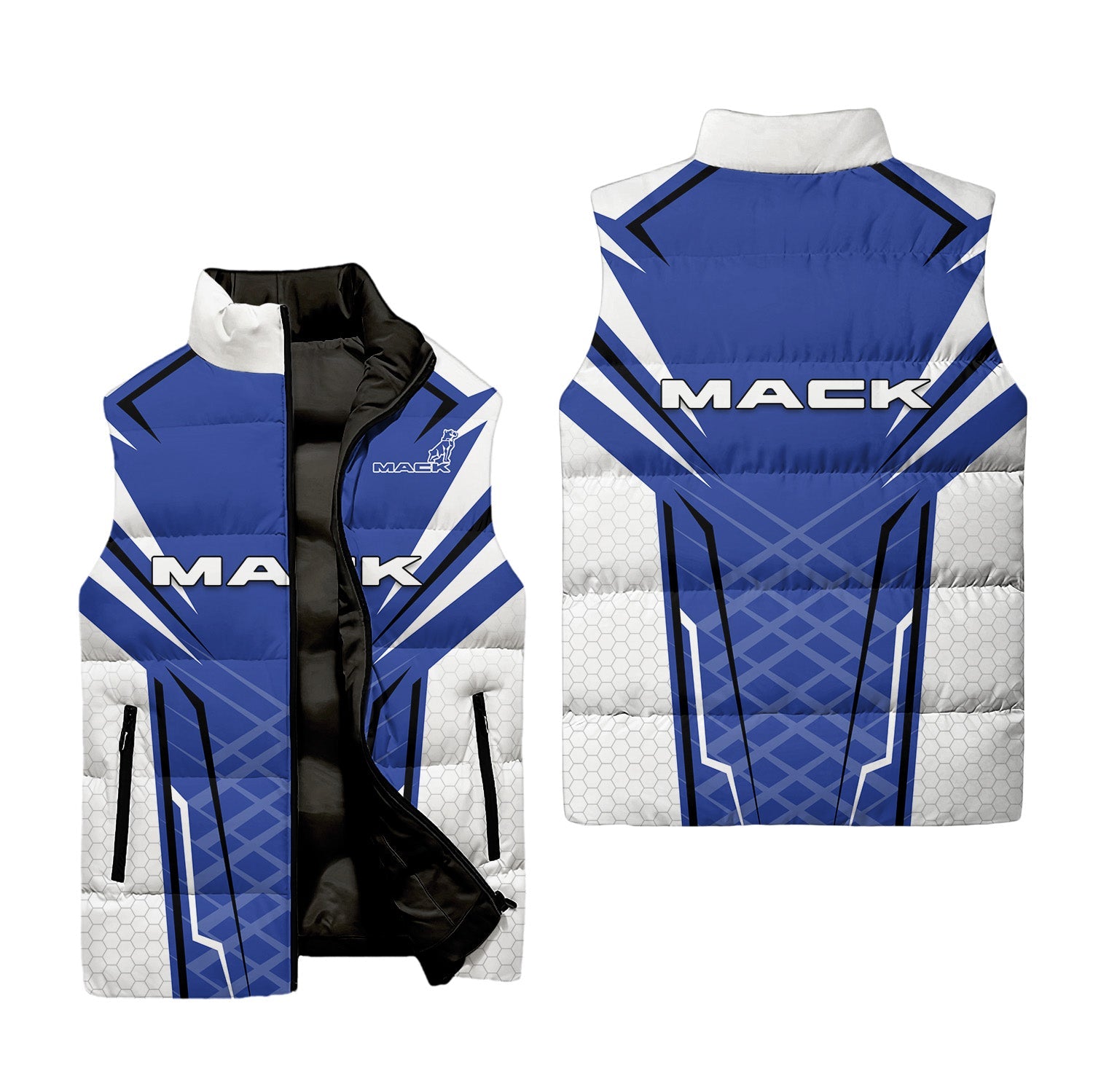Mack Trucks Sleeveless Puffer Jacket USPL1841