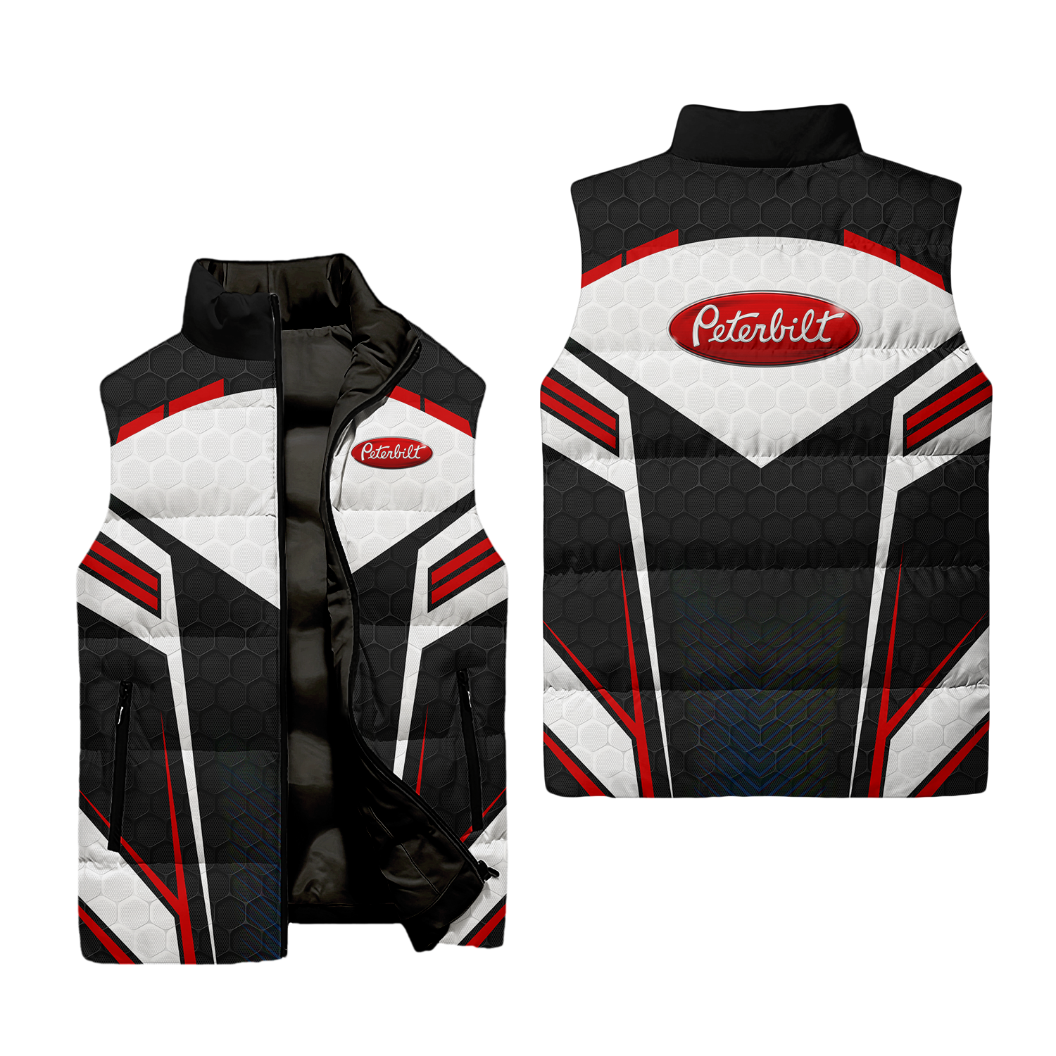 Peterbilt Sleeveless Puffer Jacket USPL1733