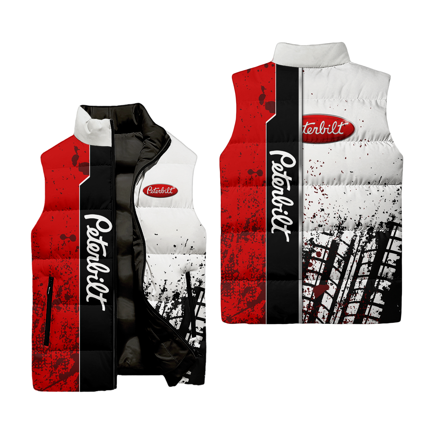 Peterbilt Sleeveless Puffer Jacket USPL1730