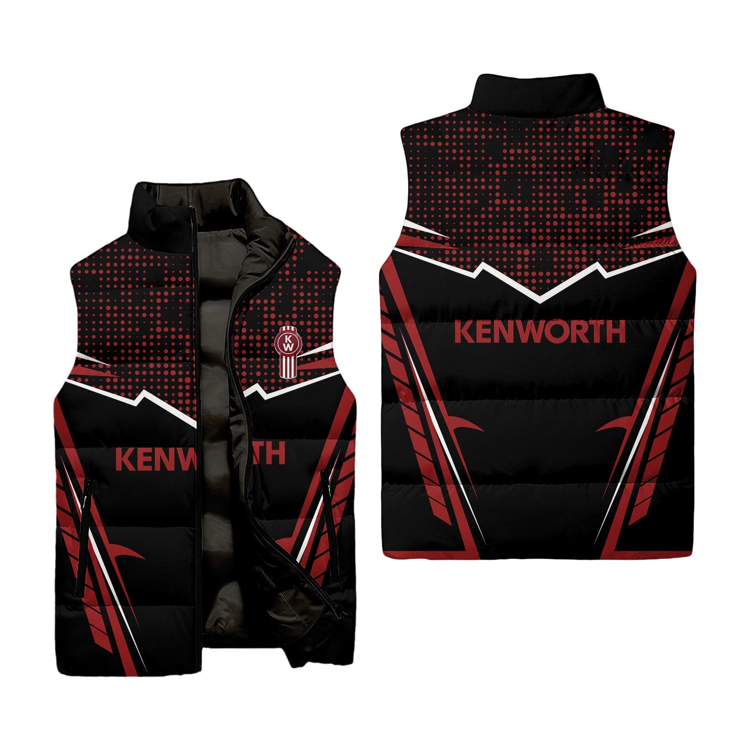 Kenworth Sleeveless Puffer Jacket USPL1797