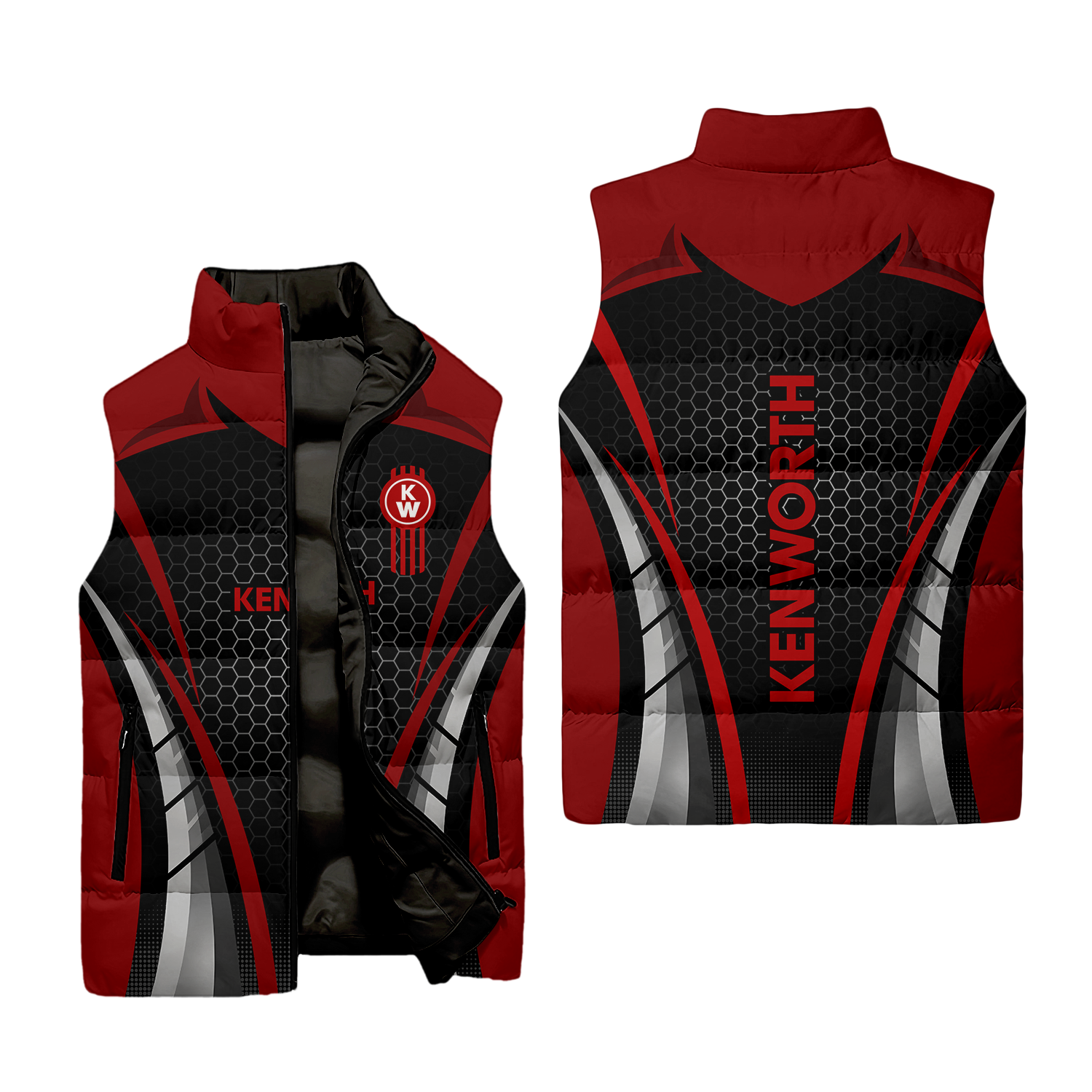 Kenworth Sleeveless Puffer Jacket USPL1787