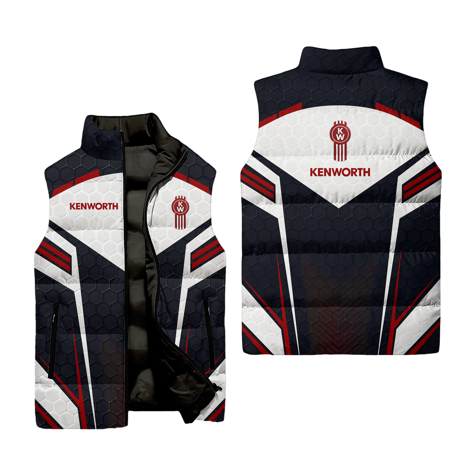 Kenworth Sleeveless Puffer Jacket USPL1784