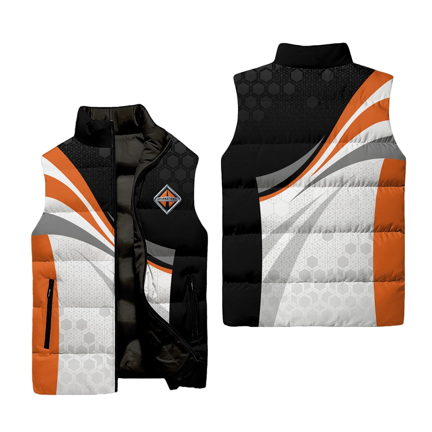 International Trucks Sleeveless Puffer Jacket USPL1891