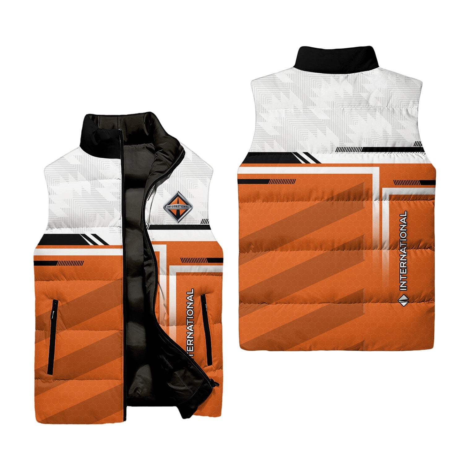 International Trucks Sleeveless Puffer Jacket USPL1881