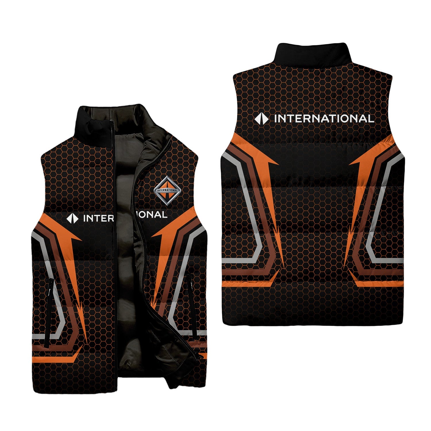 International Trucks Sleeveless Puffer Jacket USPL1887