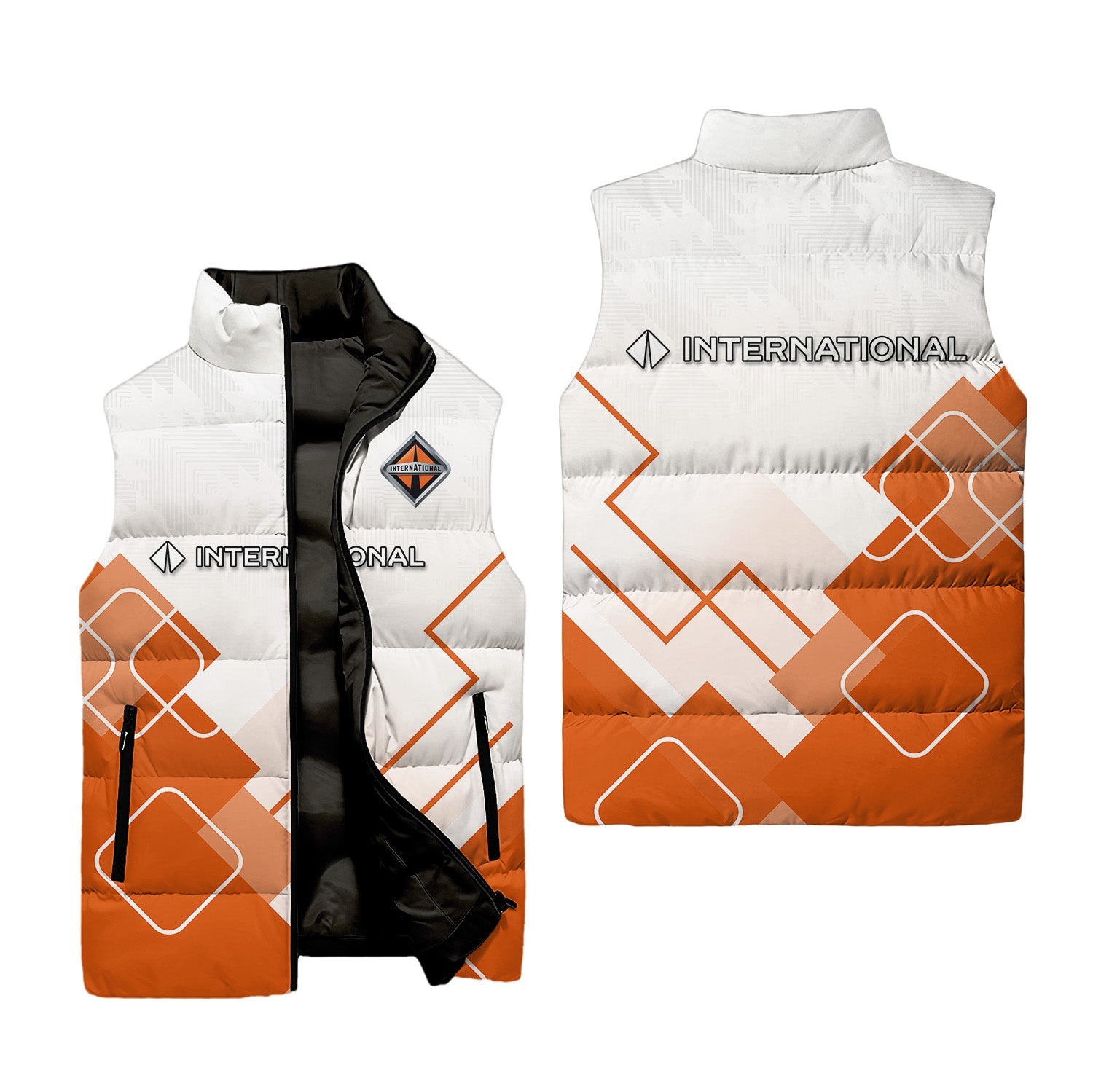 International Trucks Sleeveless Puffer Jacket USPL1896
